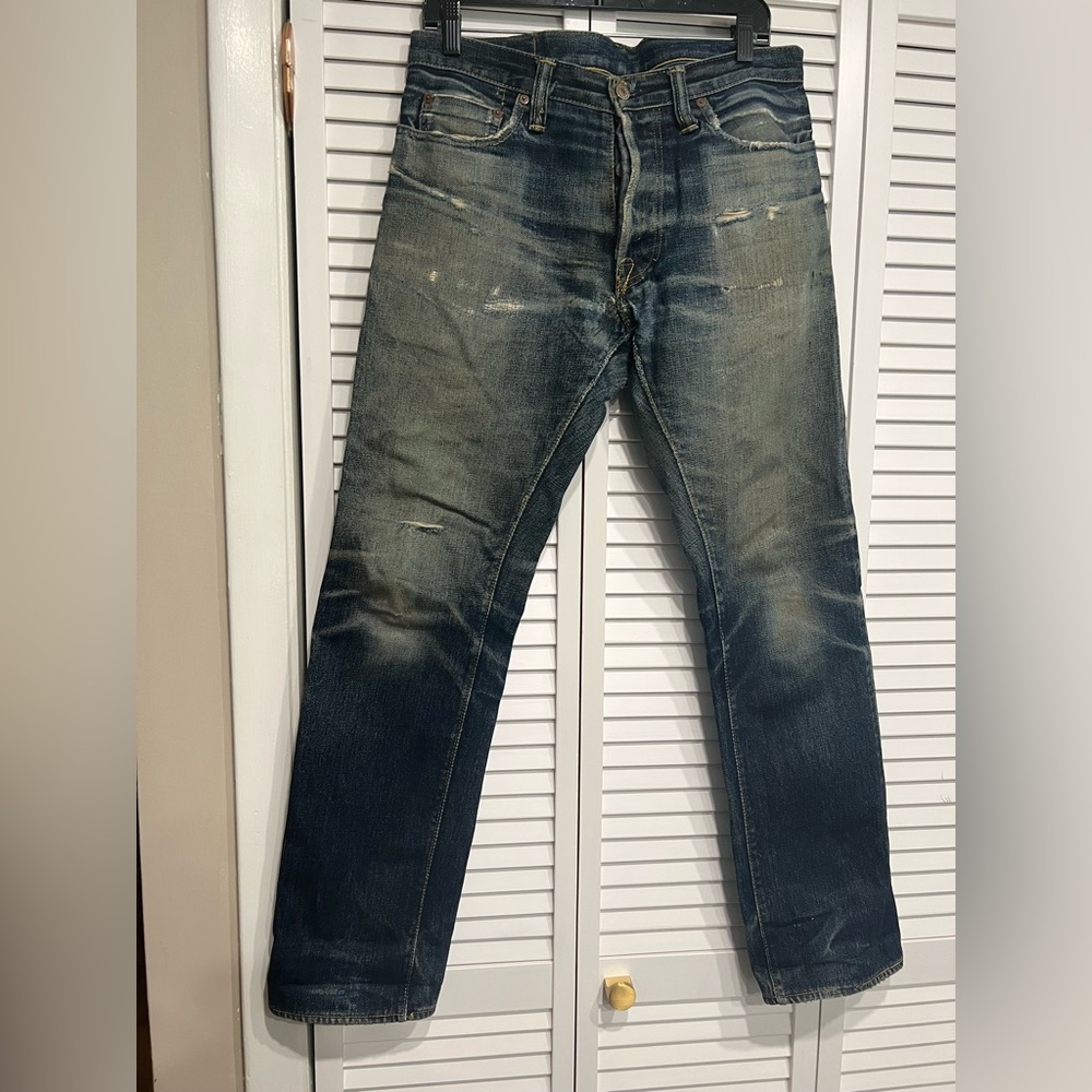 Skull Jeans by Alchemist - Men’s Size 32 - Raw Denim
